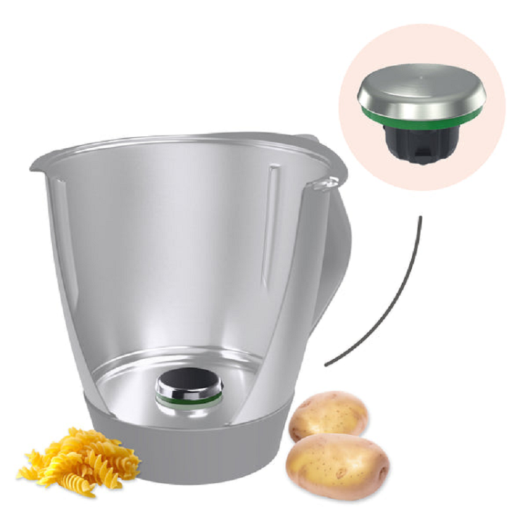 Wundermix WunderCap Bıçak kapağı Thermomix Mutfak Robotu TM7 ve TM6 için 