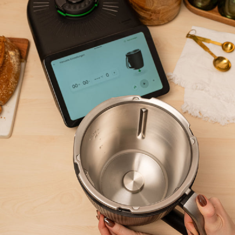 Wundermix WunderCap Bıçak kapağı Thermomix Mutfak Robotu TM7 ve TM6 için 