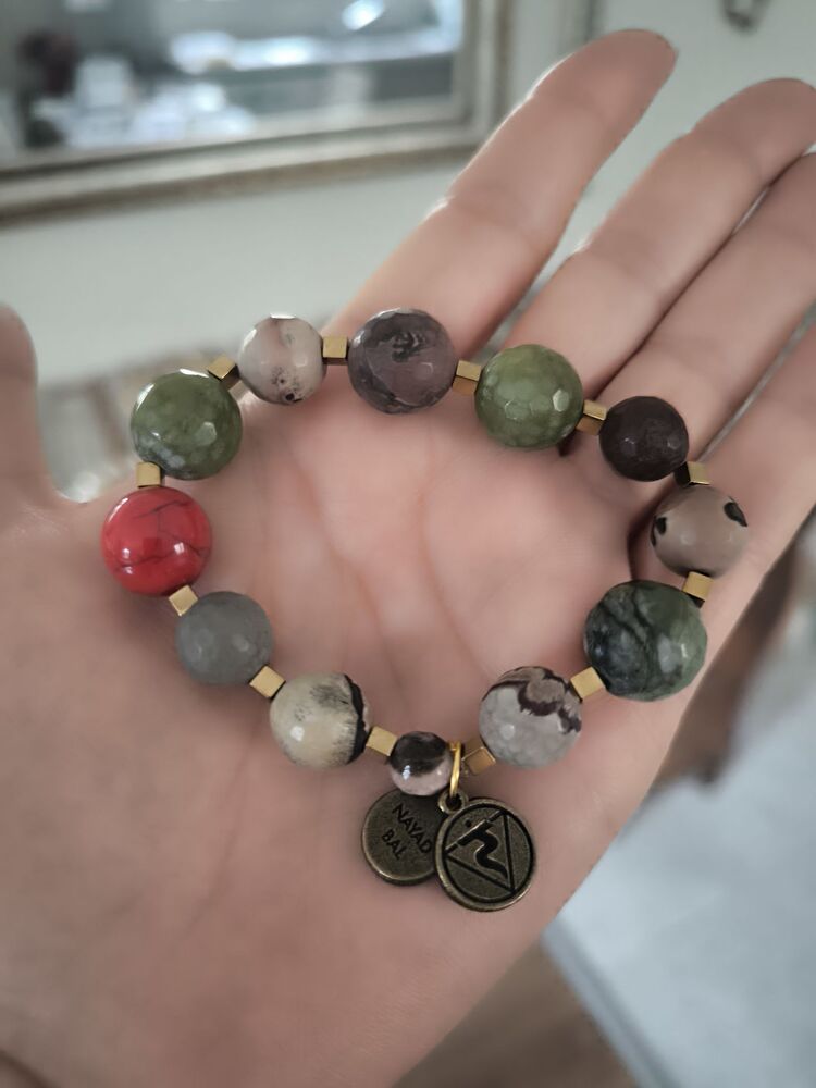 Manipura Chakra Doğal Taş Bileklik 