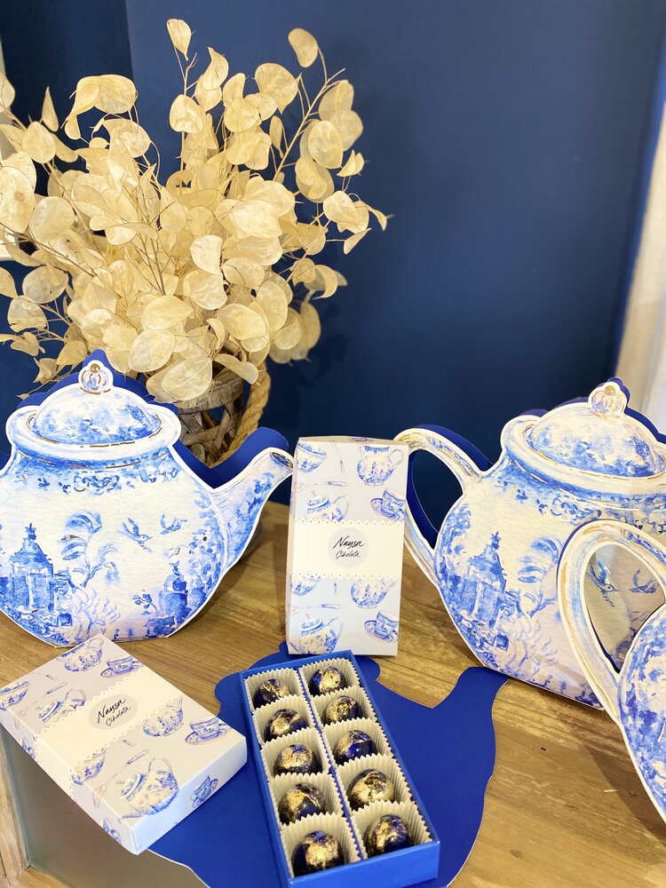 Teapot çikolata kutu