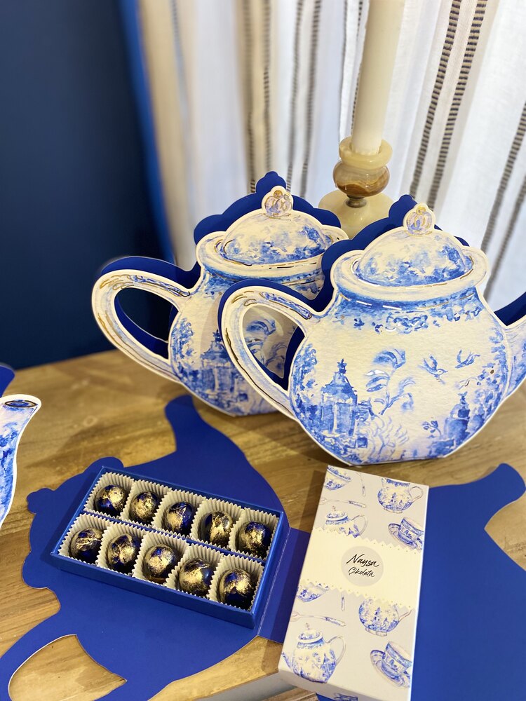 Teapot çikolata kutu