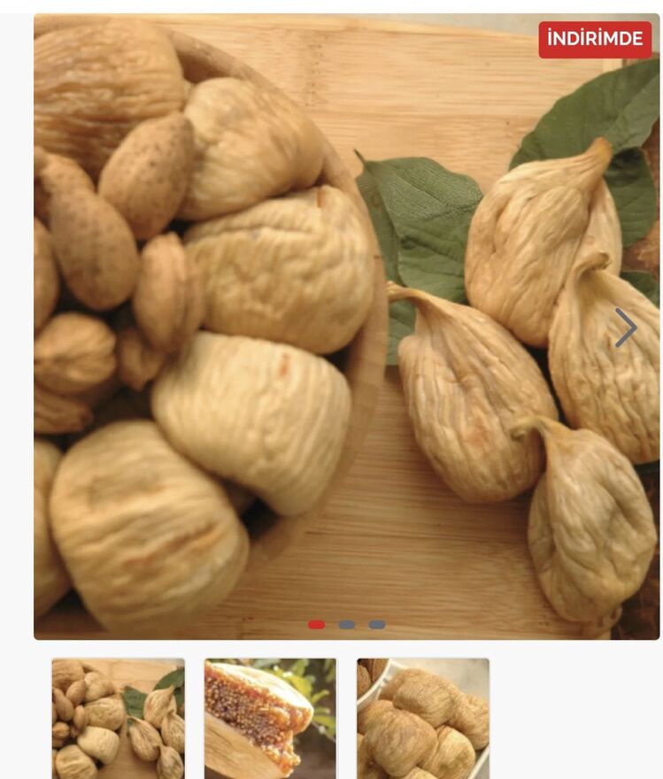 Aydın Dağ İnciri 1kg Jumbo Exstra