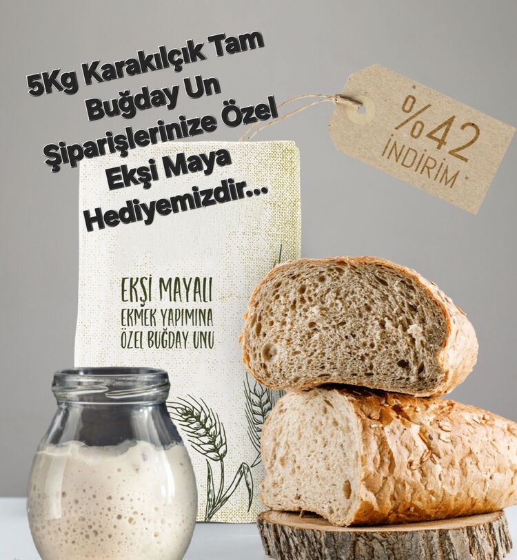 Karakılçık Atalık Tam Buğday Unu 5kg