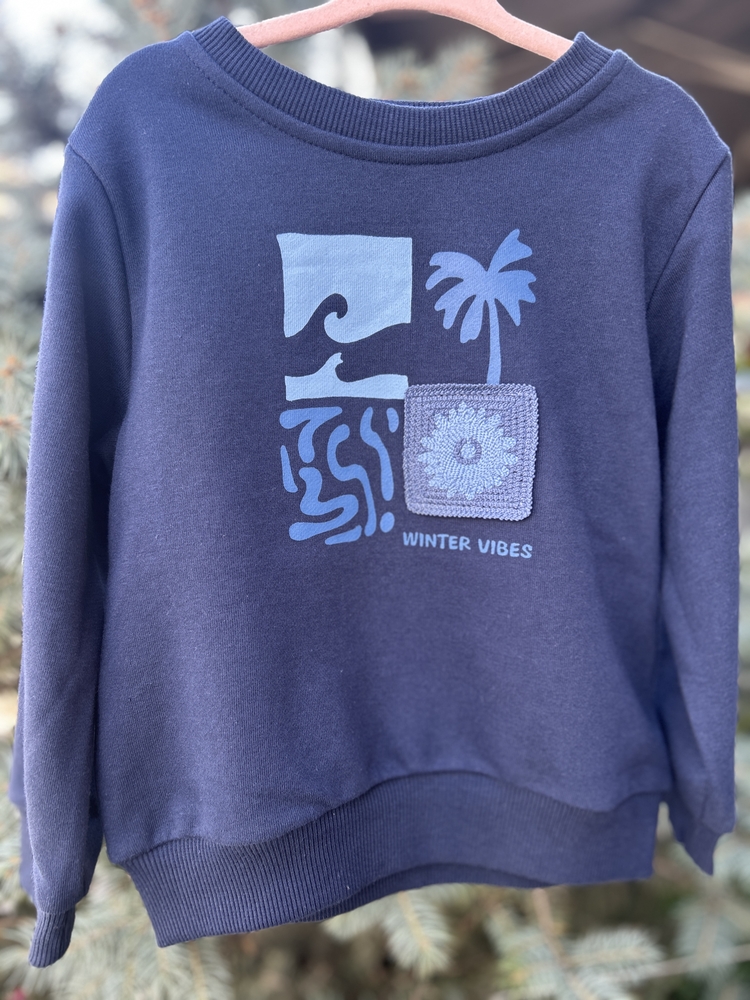 Baskılı sweatshirt