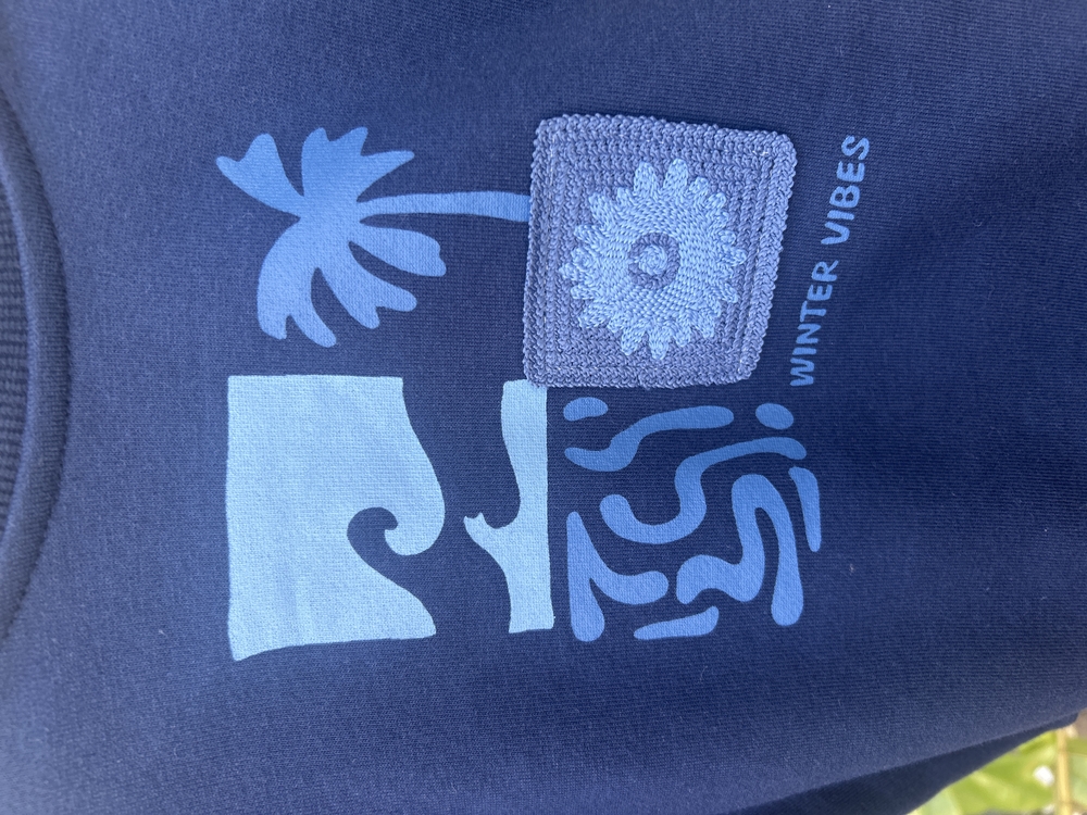 Baskılı sweatshirt