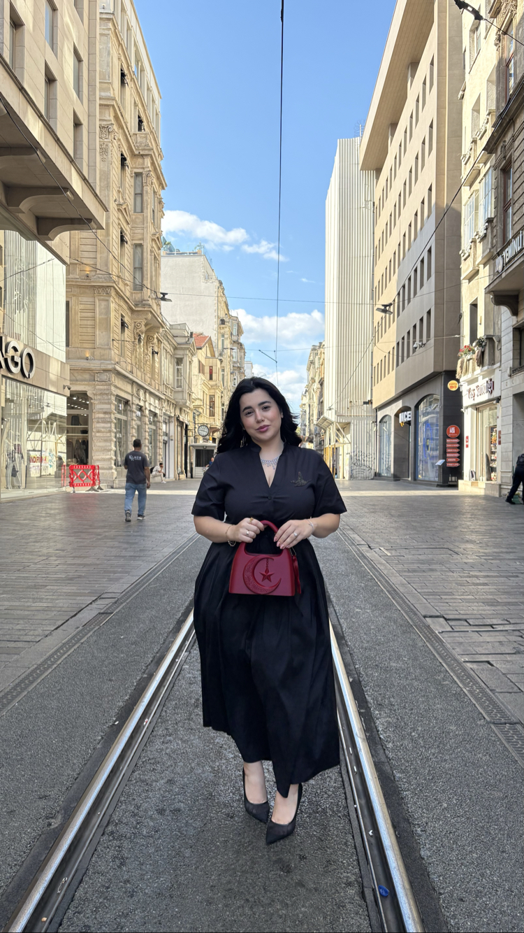 N°8 Pera çanta ve lalezar ayna tarak set