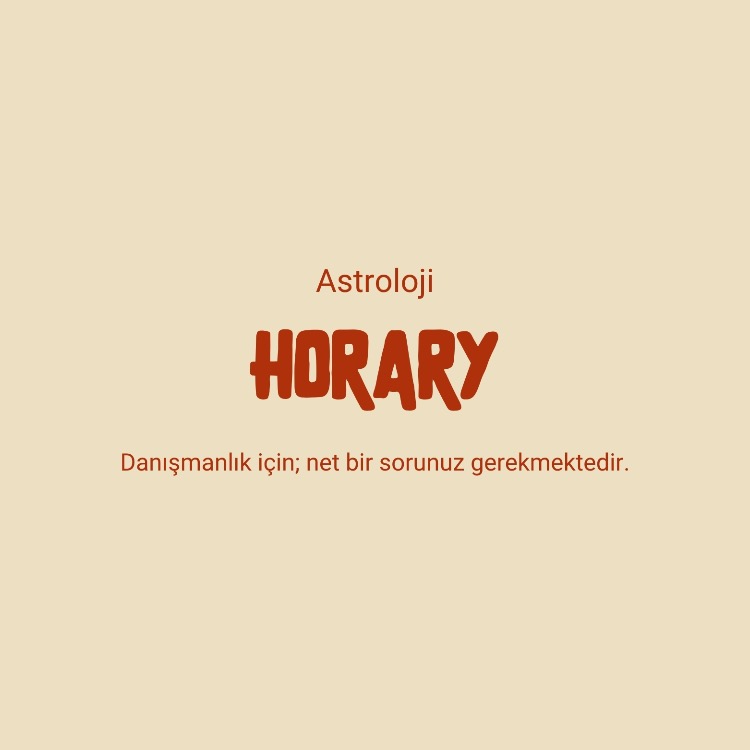 Horary Astroloji Danışmanlığı