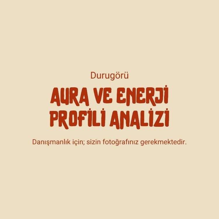 Aura ve Enerji Profili Analizi