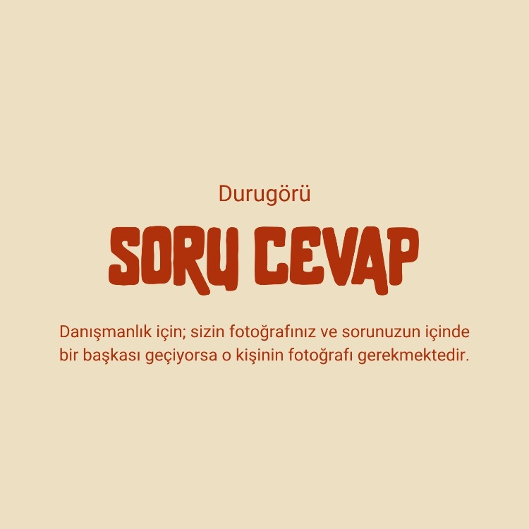 Durugörü | Tek Soru Cevap