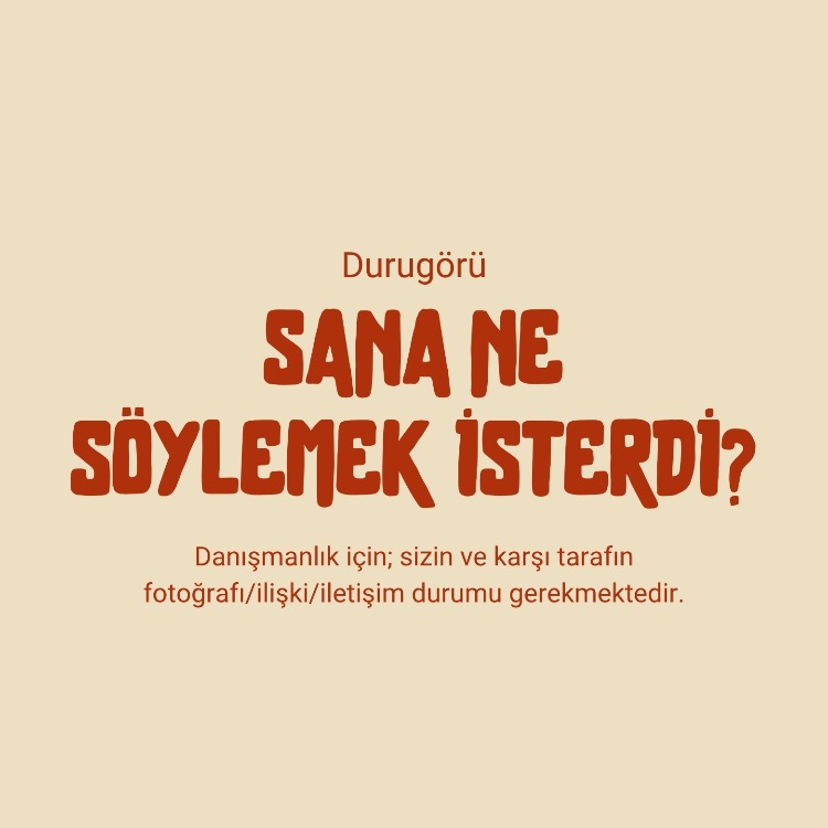 Sana ne söylemek isterdi? | mini durugörü açılımı