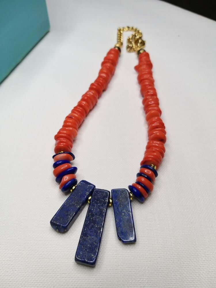 Mercan & Lapis Kolye