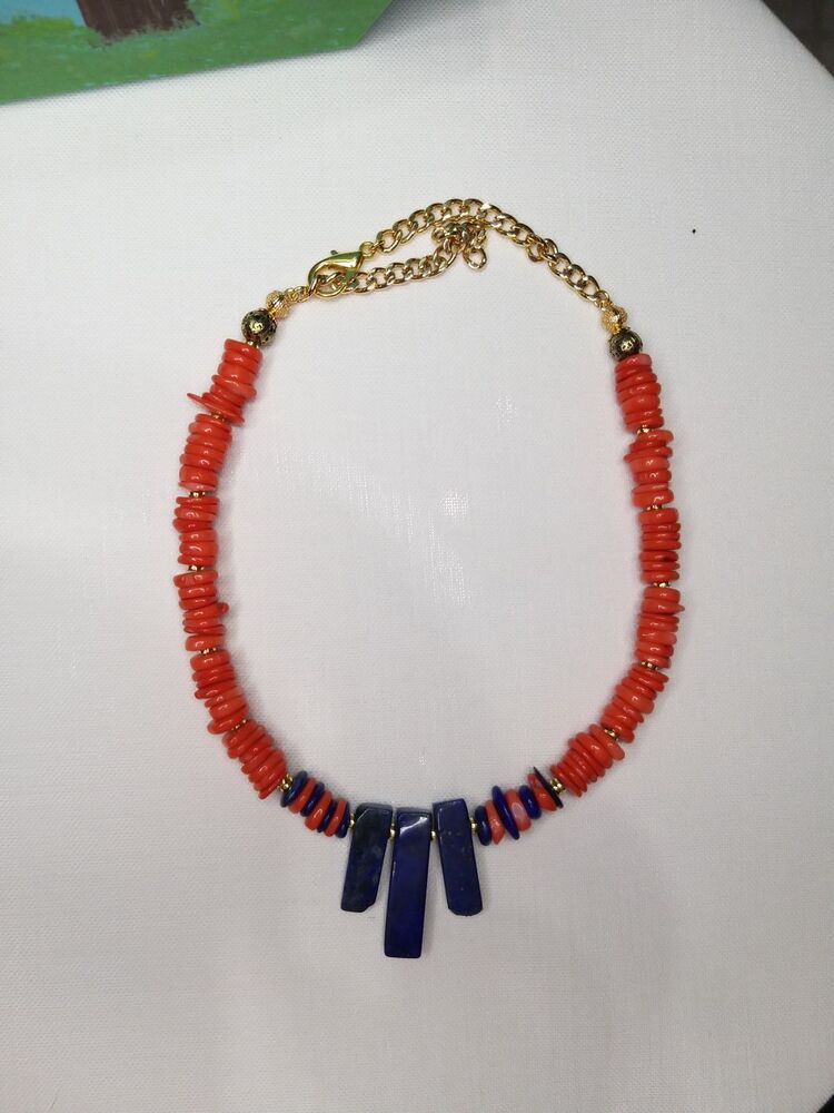 Mercan & Lapis Kolye