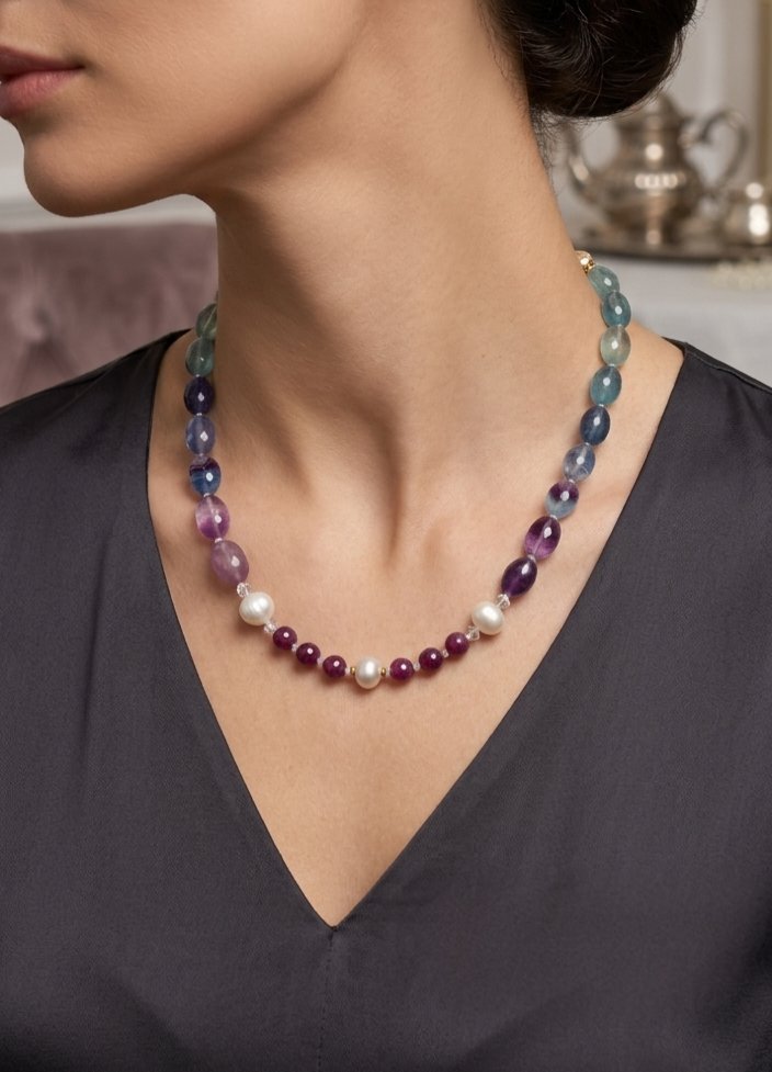 Yakut & Herkimer & İnci & Florit