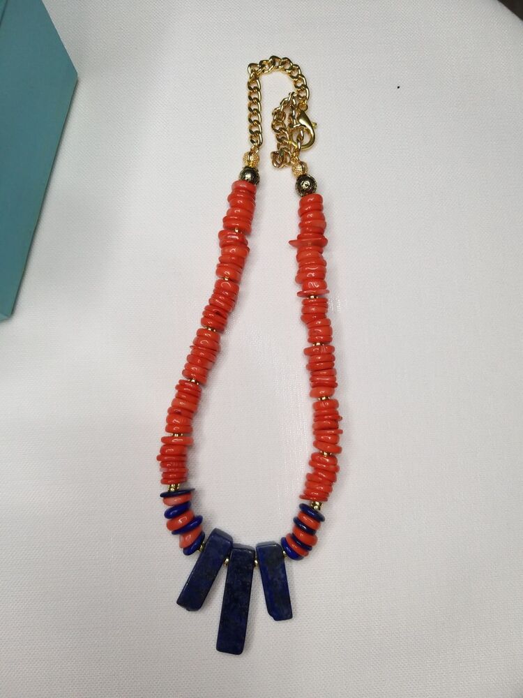 Mercan & Lapis Kolye