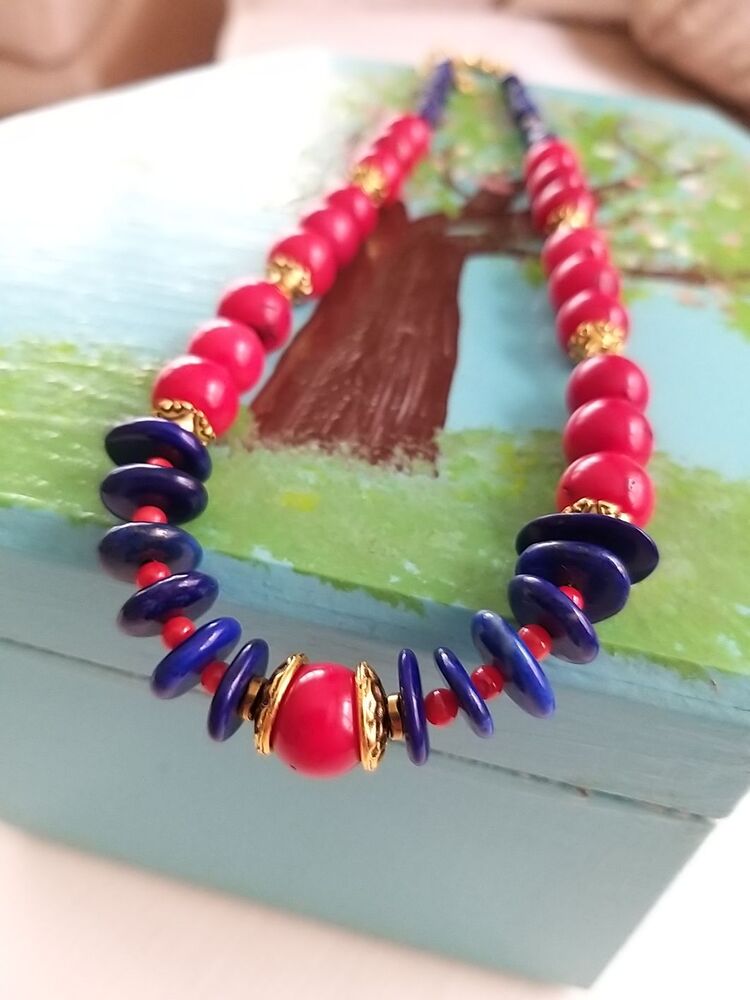 Mercanlı Lapis Kolye
