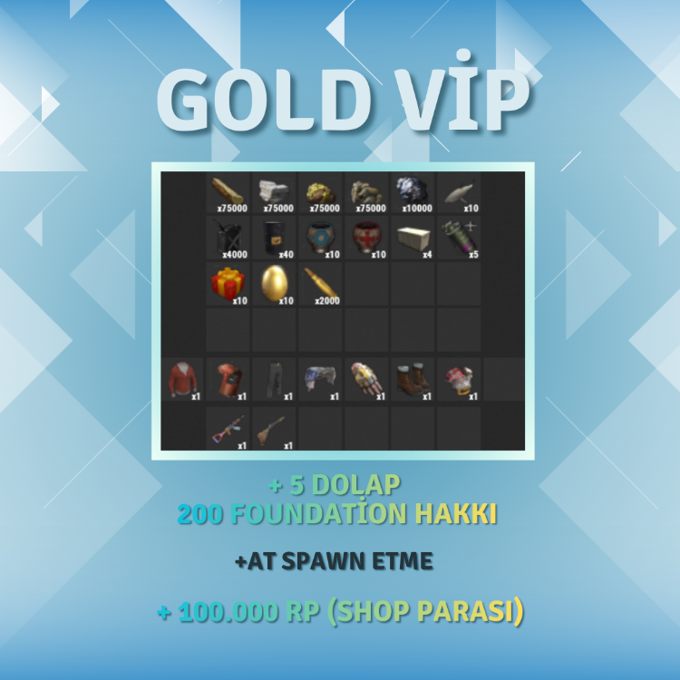 Gold Vip Kit