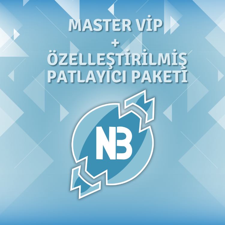 Master vip + Özelleştirilmiş patlayıcı paketi