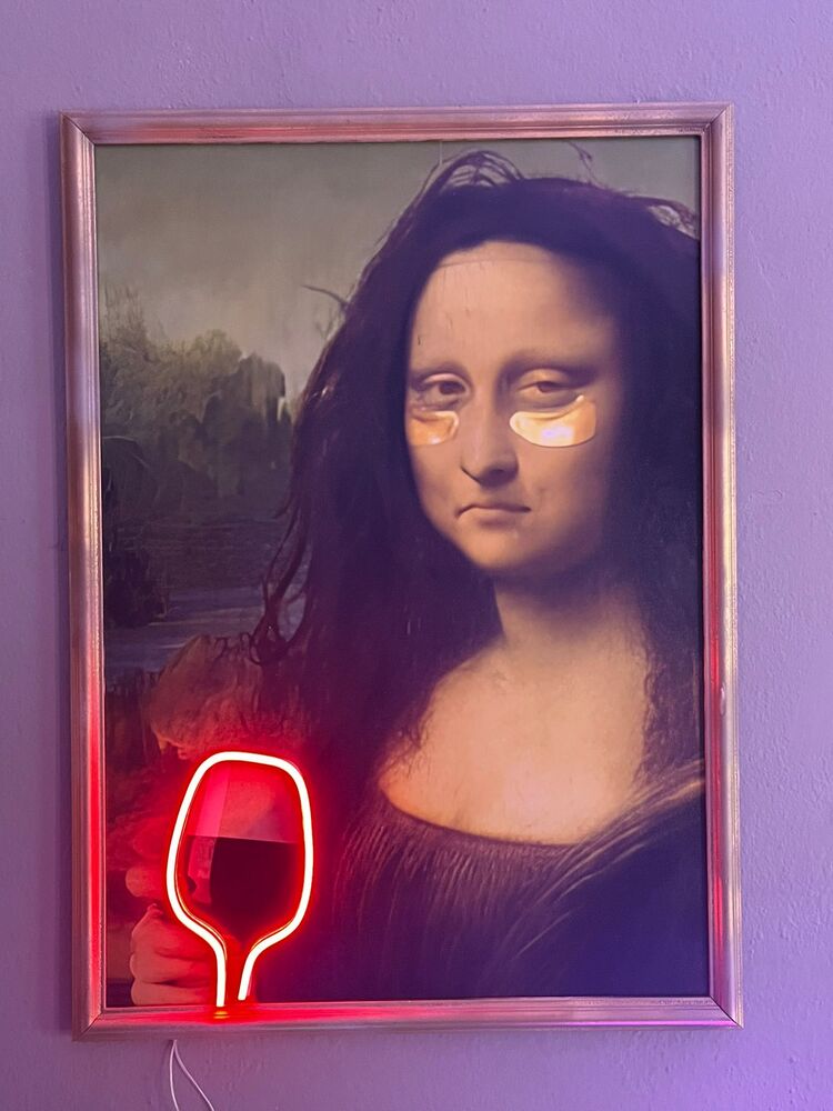 Pop Art Monalisa Tablo