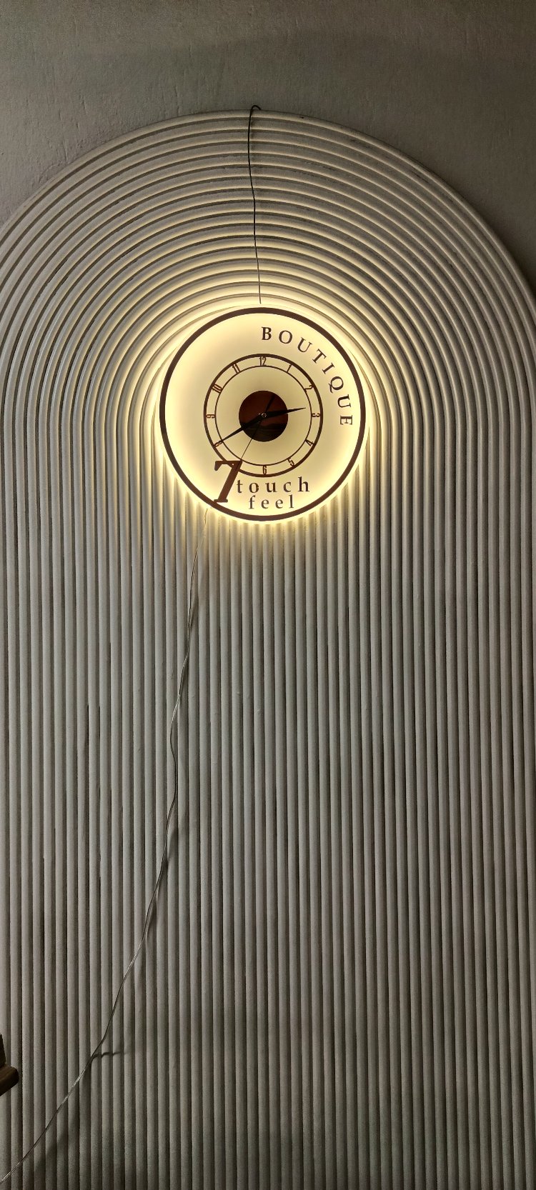 Işıklı Logo Saat