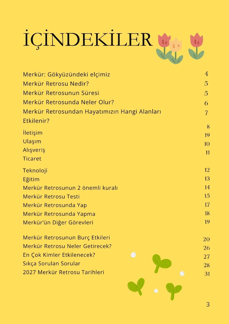 MERKÜR RETROSUNDA HAYATTA KALMA REHBERİ