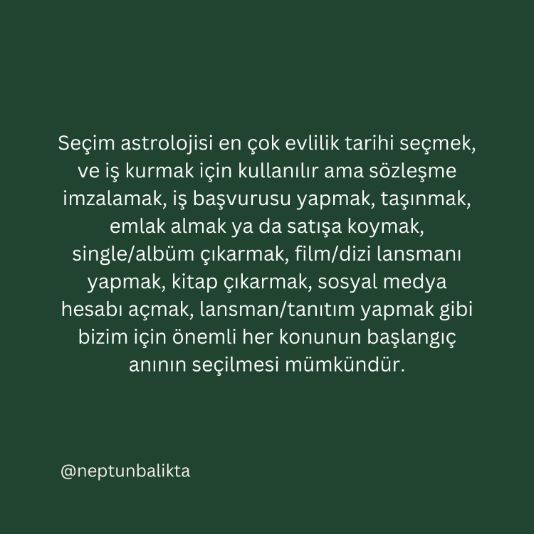 SEÇİM ASTROLOJİSİ DANIŞMANLIĞI