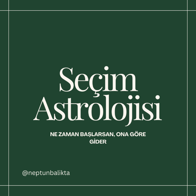 SEÇİM ASTROLOJİSİ DANIŞMANLIĞI
