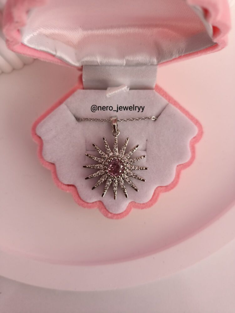 Aura Kolye (Silver-Pink)