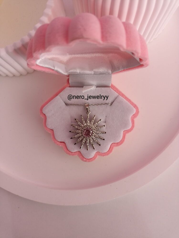 Aura Kolye (Silver-Pink)
