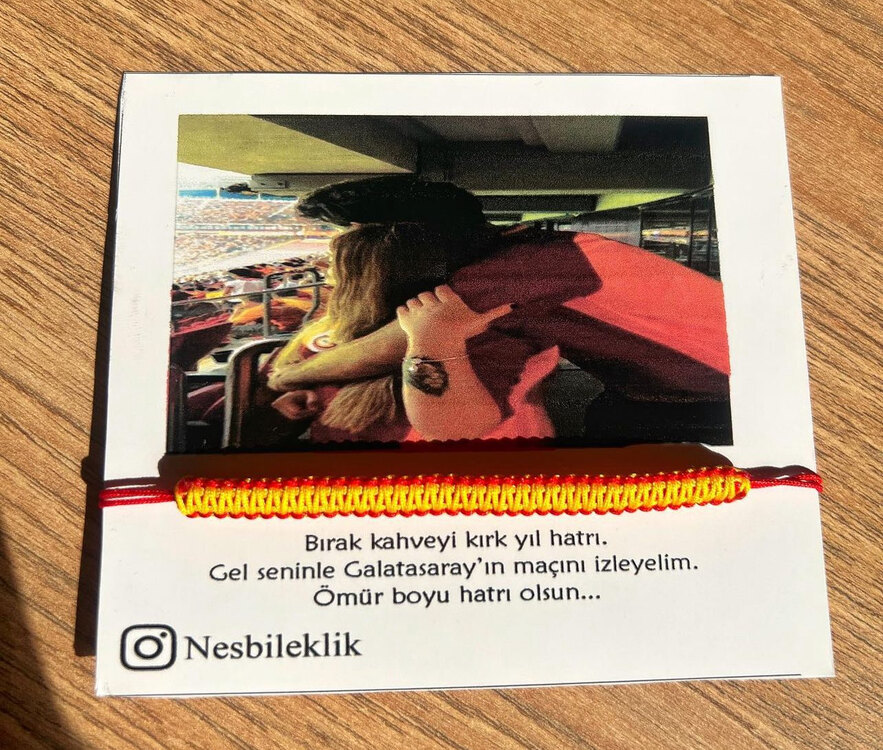 Çift kat gs bileklik