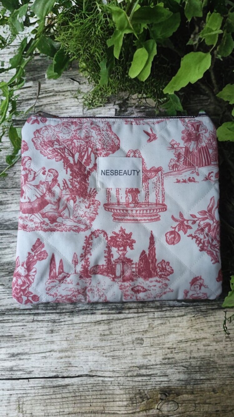 Bordo desenli Kapitone Çanta