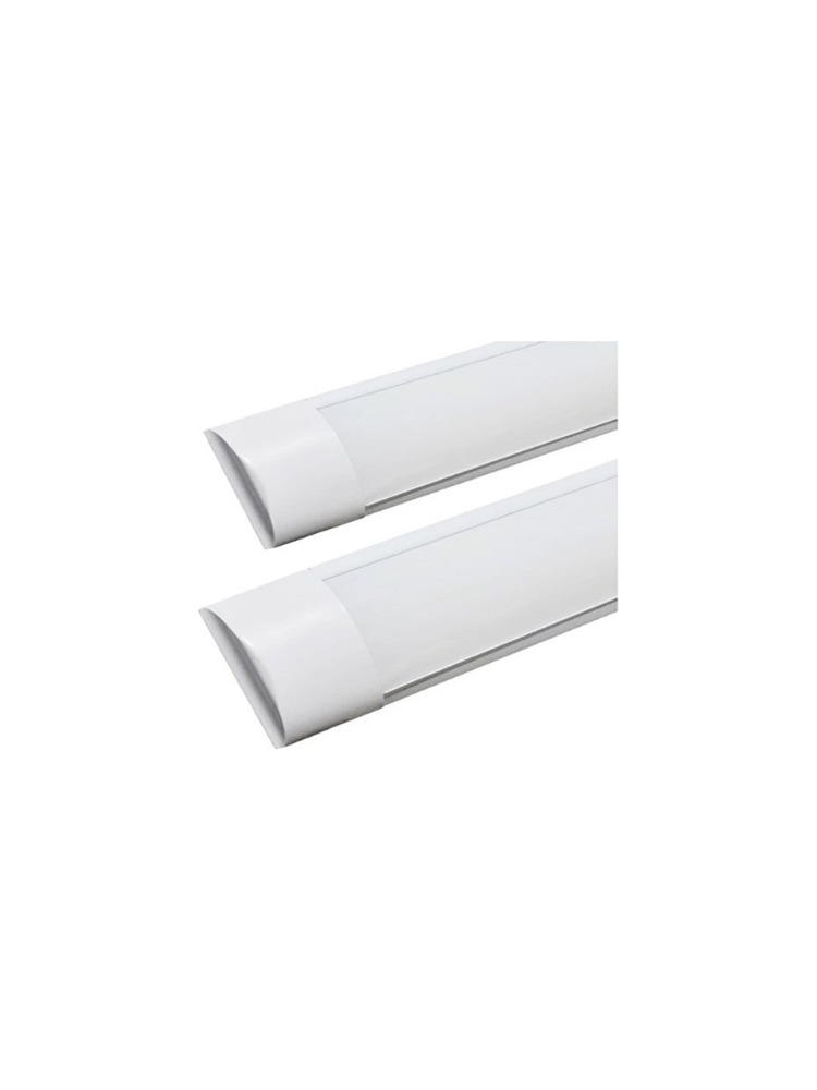 Çift Sıra Ledli Led Bant Armatür 120 Cm 40 Watt 6500 Kelvin Beyaz Renk