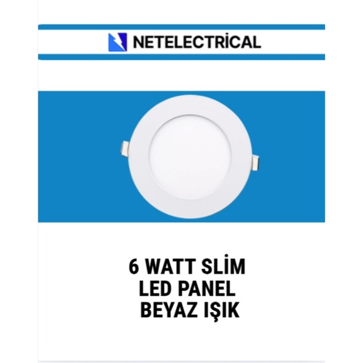 Gold Royal 6 watt Slim Led Panel 10'lu Paket
