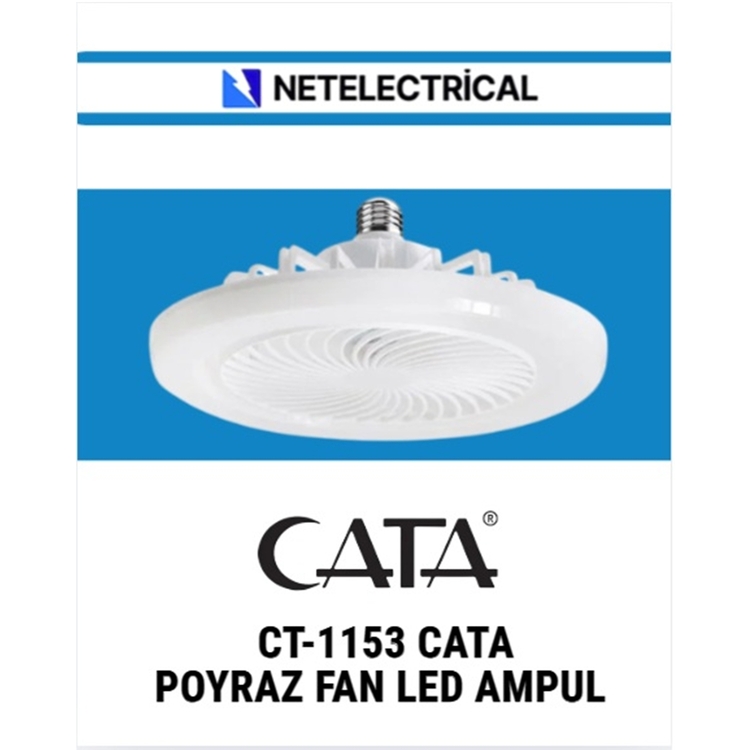 Cata Ct-1153 Poyraz Fan Led Ampul