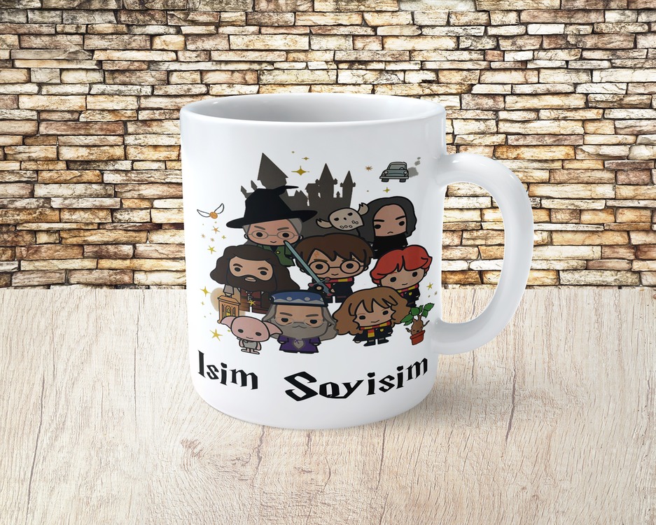 Kişiye Özel Harry Potter Baskılı Kupa