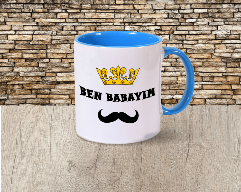 Ben Babayım Baskılı Kupa Bardak