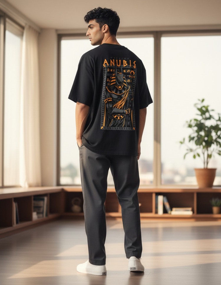 JEXTROWEAR Anubis Unisex Oversize Tişört