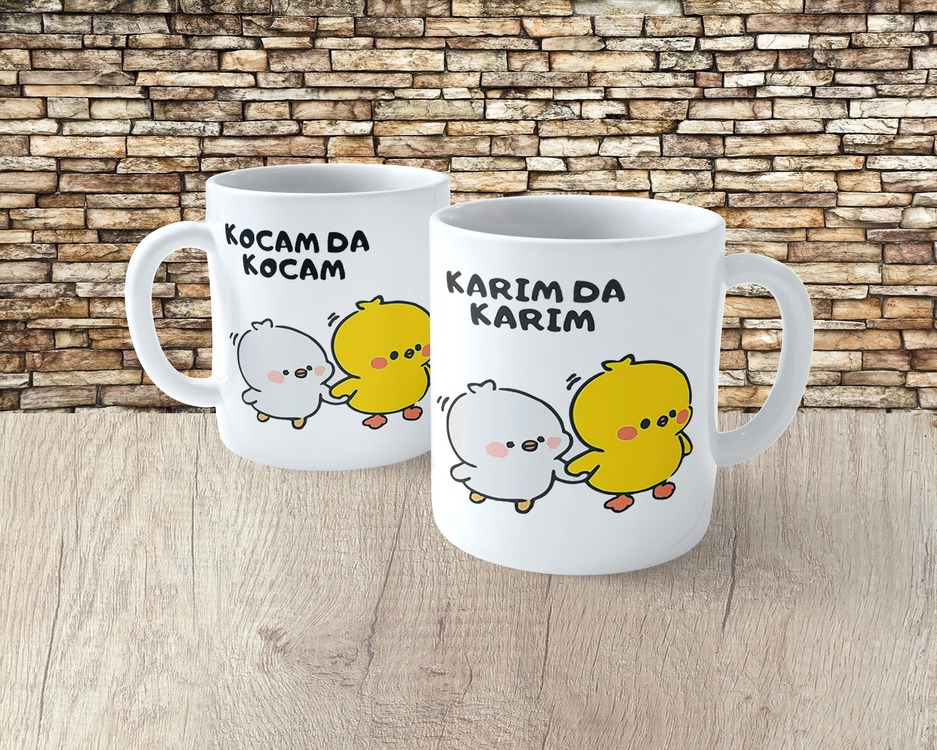 KARIM DA KARIM - KOCAM DA KOCAM KUPA BARDAK