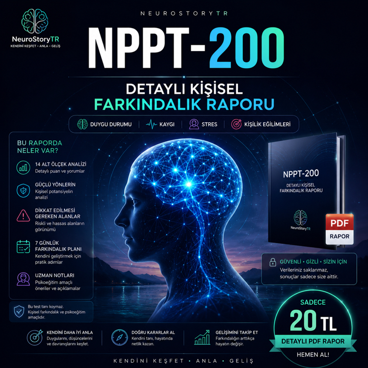 NPPT-200 Detaylı Kişisel Farkındalık PDF Raporu