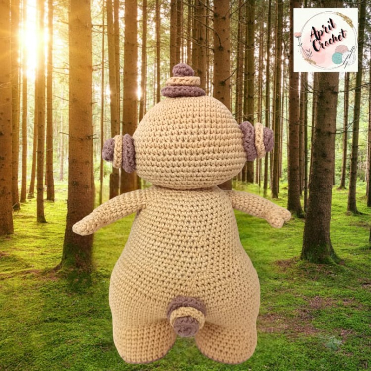 TÜRKÇE TARİF-KOTON MAKKA PAKKA 23 CM BOYUNDA