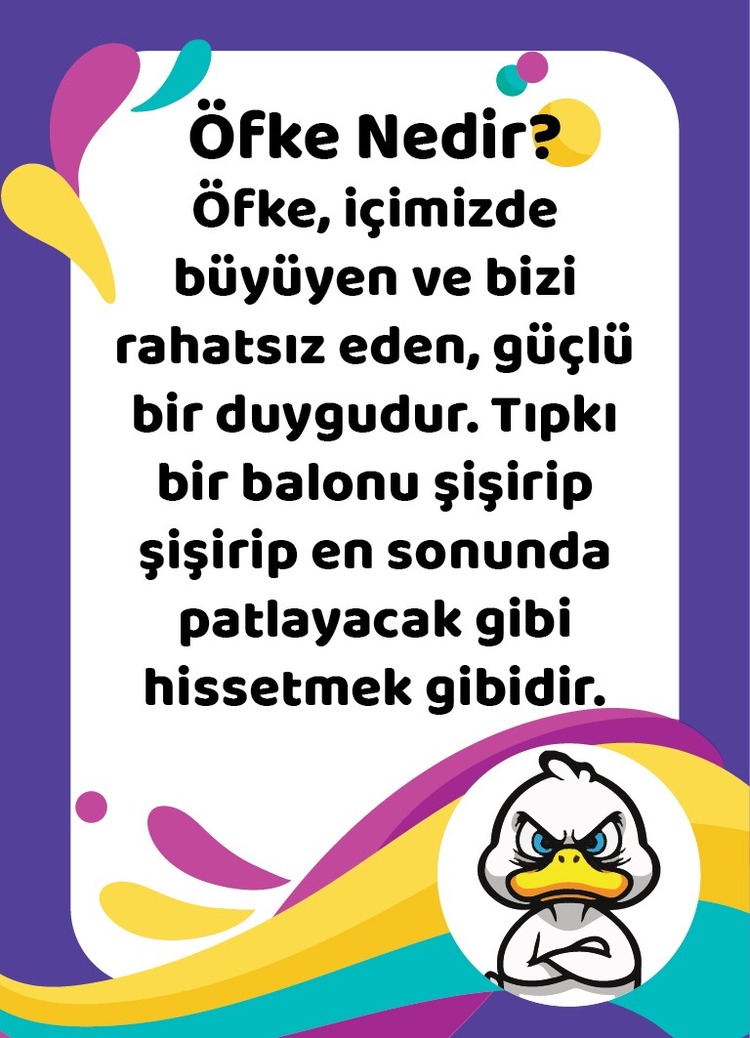 Öfke Yönetim Kartları