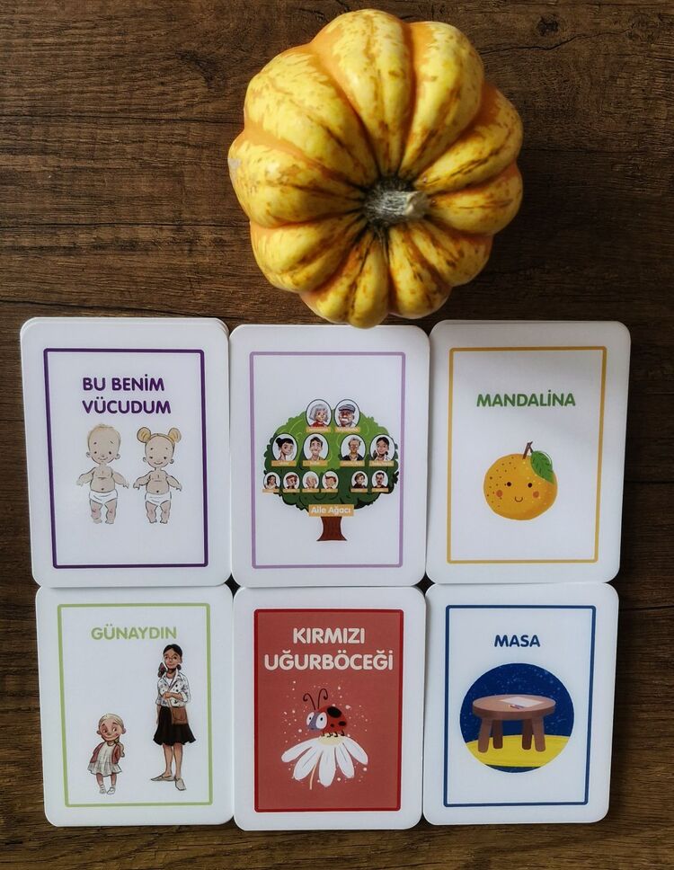 New Future Kids Eğitici Zeka Gelişim Kartları