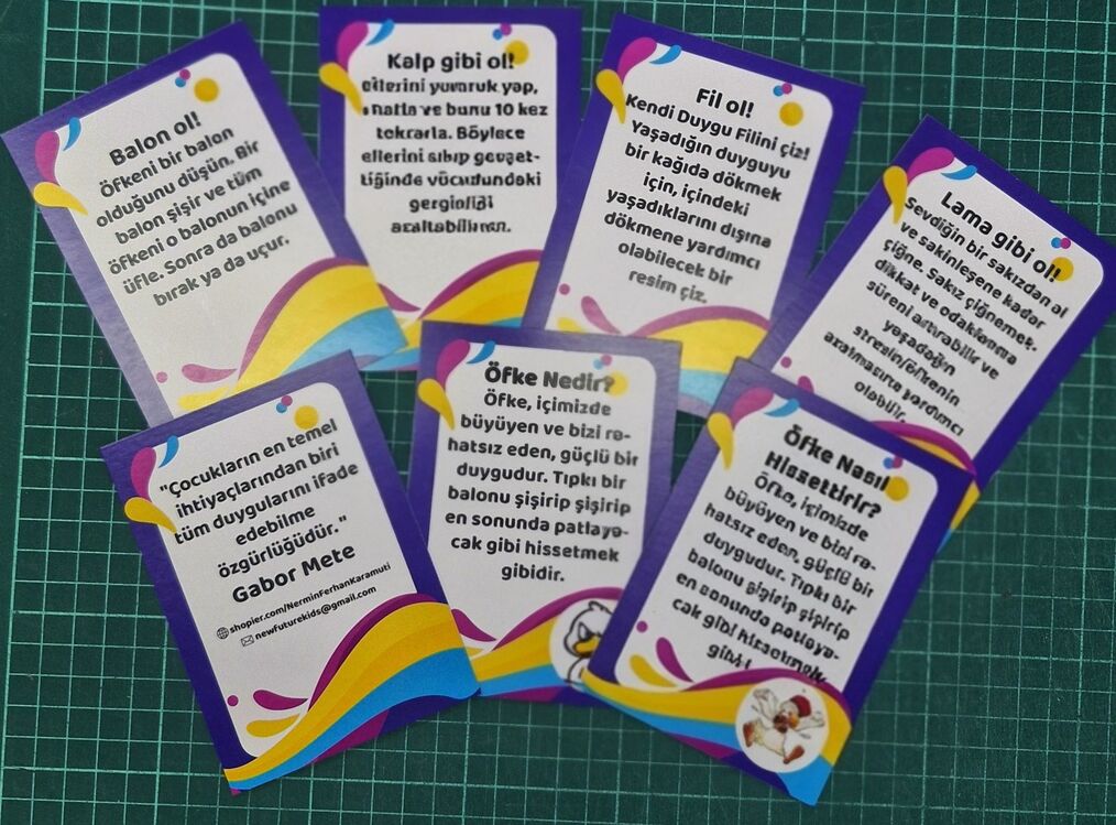 Öfke Yönetim Kartları