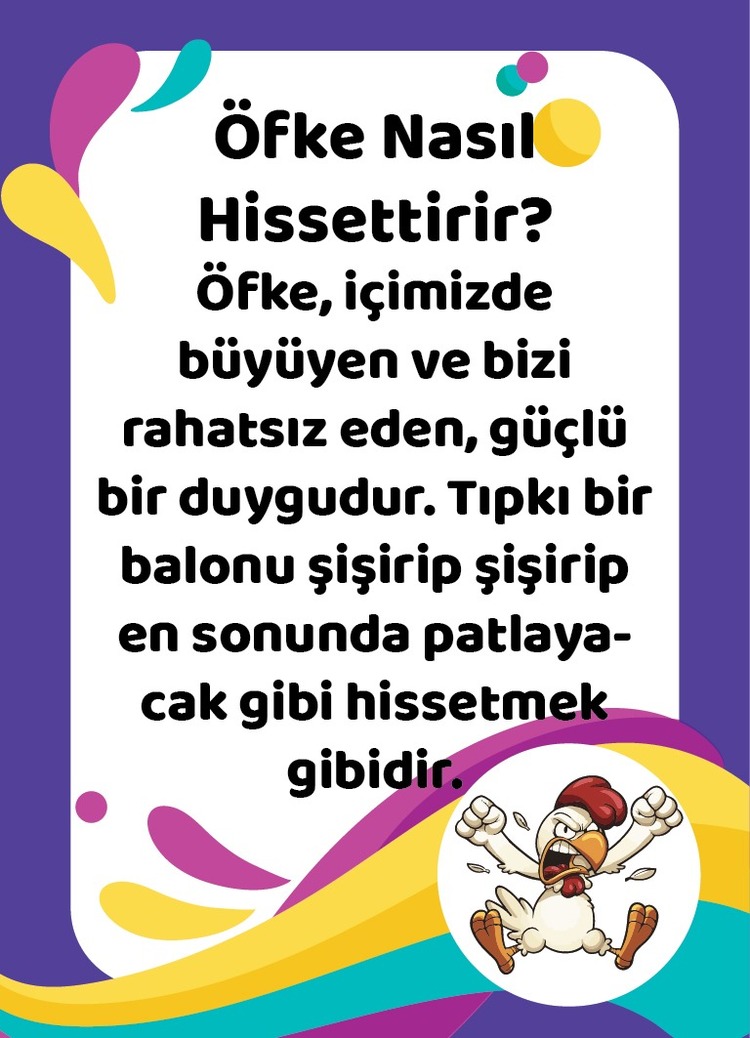 Öfke Yönetim Kartları