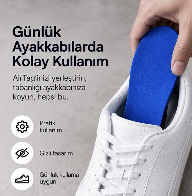 AirTag Uyumlu Takip Tabanlığı