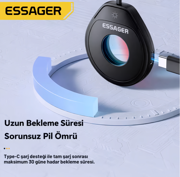 Mini Gizli Kamera Dedektörü | Kızılötesi & RF Sinyal Bulucu