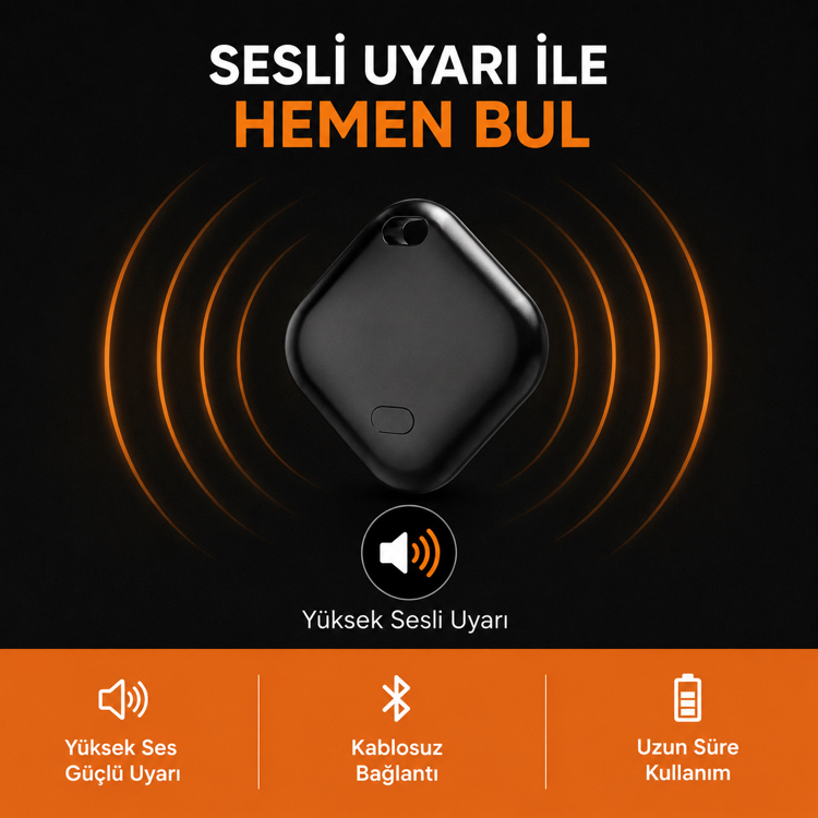 Akıllı Takip Cihazı | Anahtar, Çanta ve Valiz Bulucu