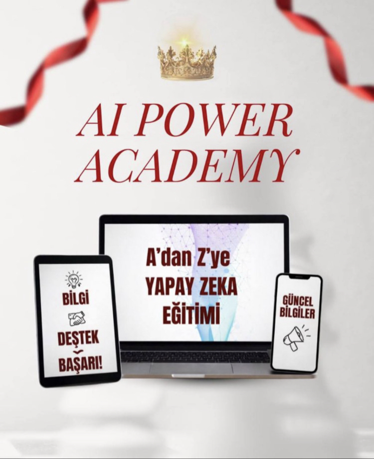 AI POWER ACADEMY+BİREYSEL MENTÖRLÜK +E kitaplar