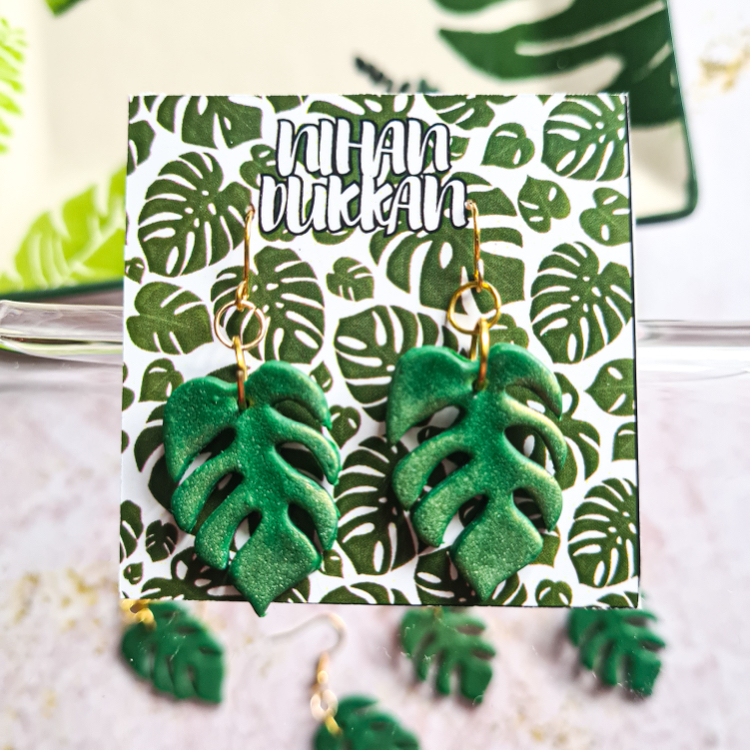 Monstera Küpe