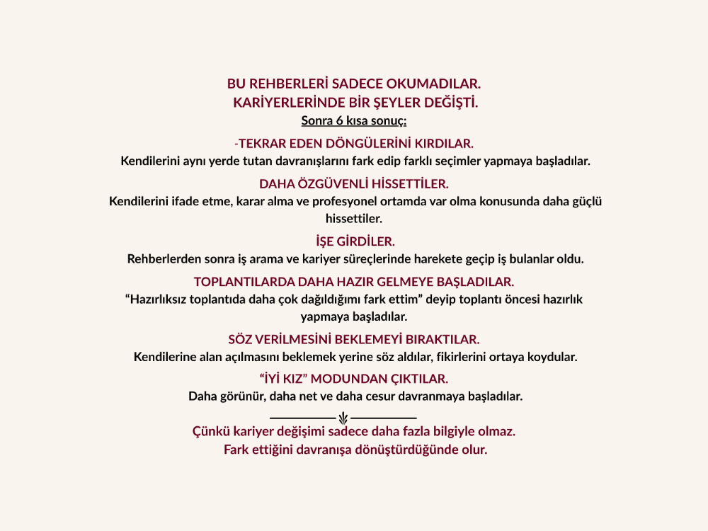 KARİYER UPGRADE BUNDLE
