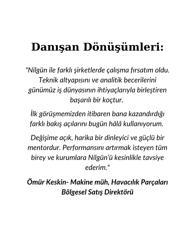 30 Dk Tanışma Strateji Görüşmesi -E-rehber Alanlara